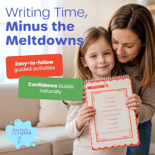 Reusable Grooved Handwriting Practice Books for Kids Age 3-5 with Pens & Affirmations