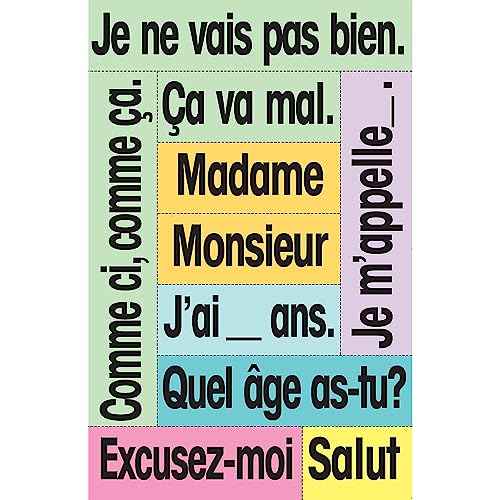 French High Frequency Vocabulary Cards and Teaching Guide