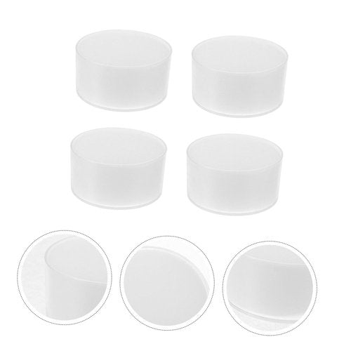 Angoily 4pcs Wet Hand Sponge Cash Counting Stationery Envelope Moistener Fingertip Moistener Financing Accessory Business Counting Tool Finger Wetting Tool Finger Wet Supply Plastic White