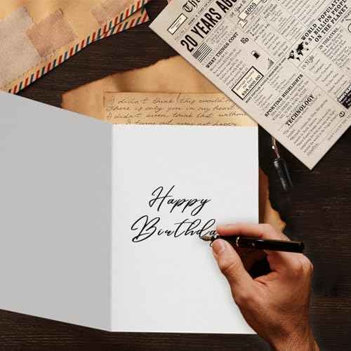 Ziwenhu Funny 20th Birthday Card for Him Her, Happy 20 Year Old Birthday Decorations Gifts for Girls Boys,Good 20 Birthday Idea for Son Daughter Friends