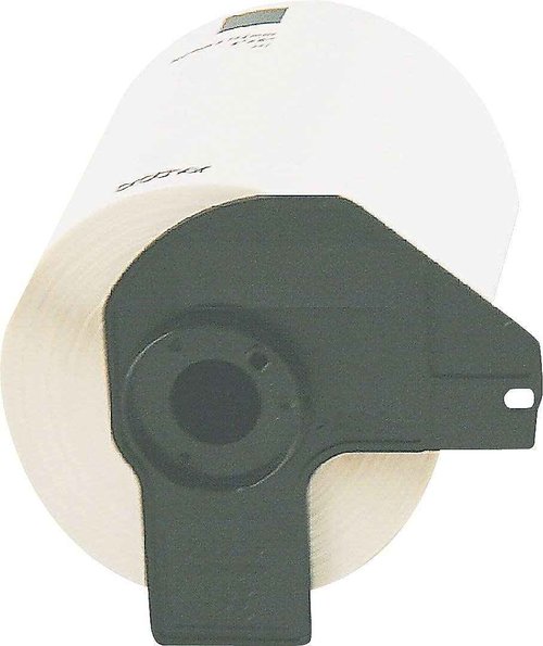 Brother Genuine DK-1241 Die Cut White Labels, 4 x 6 Inch Individual Labels, Large Shipping White Paper Labels, 200 Count, (1) Roll Per Box