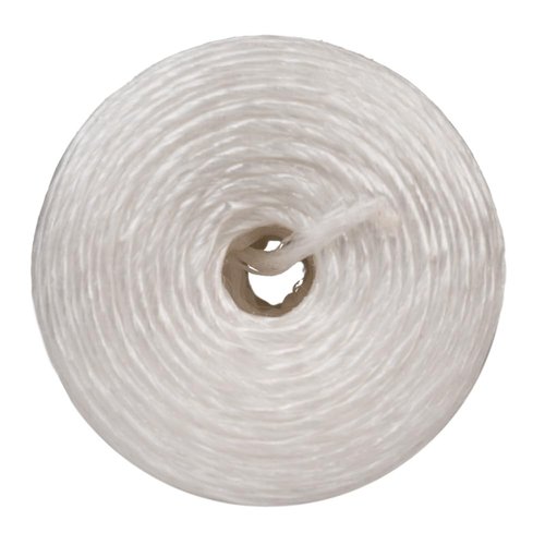 Rope and Cord Polypropylene Twine - Perfect for Outdoor, Gardening, Landscaping, and Shipping - 1000 ft Tube, White