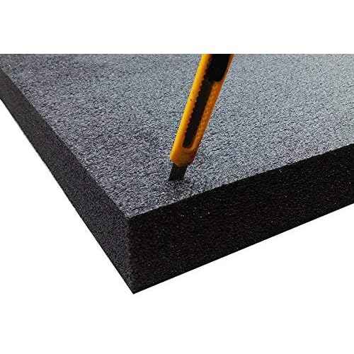 Case Club Polyethylene Customizable Foam 36 x 24 x 1.5 Inches