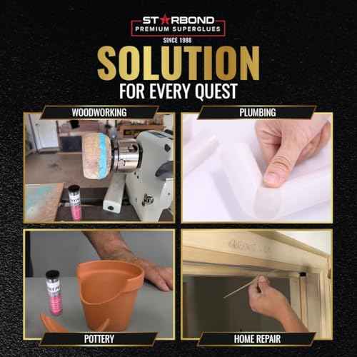 STARBOND 2 oz. Black Epoxy Putty Stick? General Purpose for Woodworking, Automotive, Home Repair, Plumbing, DIY Modeling