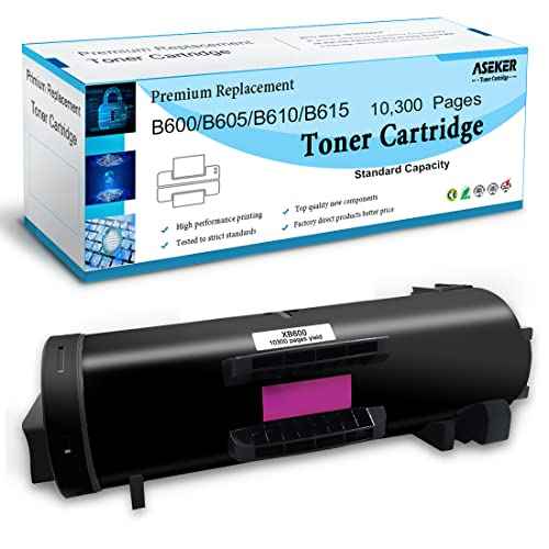 B600 B605 B610 B615 Toner Cartridge10300 Pages Remanufactured for Xerox VersaLink B600 B605 B610 B615 Laser Printers 106R03940 Standards Capacity Black