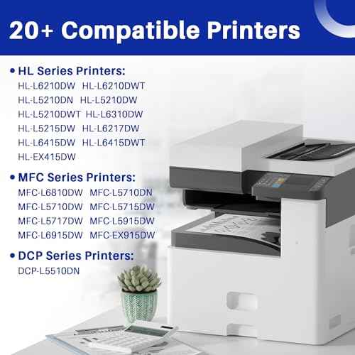 TN920XL TN920 Toner Cartridge for Brother 920 TN920XXL TN920UXXL TN-920 920XL 920XXL Compatible for HL-L6217DW HL-L6210DW MFC-L5915DW HL-L5210DW HL-L5210DWT HL-L5210DN, Printer Up to 6,000 Pages