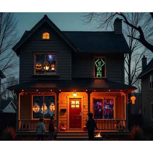 AtmosFX¢ç Halloween Digital Decoration on USB Includes 8 Atmosfx Video Effects for Hallloween