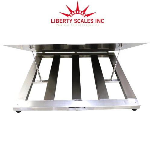 Liberty LS-800 Washdown Floor Scale - NTEP Certified for Trade | 48" x 48" | 2500 lbs Capacity