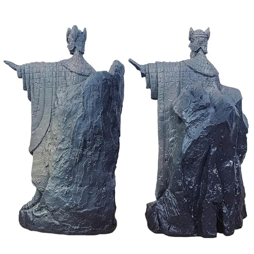 Lord of the Rings Resin Bookends - Decorative Bookshelf Organizer, 9.8 Inch