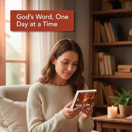 2026 Verse A Day Bible Calendar | 365 Christian Verses from the NIV Bible to Inspire Your Daily Devotional, Positive Motivational & Inspirational Daily Verses for Men & Women to Inspire Your Walk With God