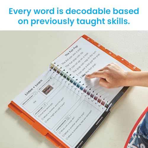 hand2mind Guided Phonics + Beyond Decodable Books Unit 2, CVC Books for Beginning Readers, Science of Reading Classroom Materials, Learn to Read Leveled Readers, Preschool Curriculum for Teachers