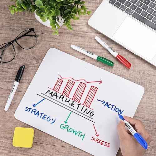 Dry Erase Markers Bulk, 76 Pack Black Fine Tip Whiteboard Markers, Fine Point, Low Odor Dry Erase Markers for School Office Home, Non-Toxic Easy Clean