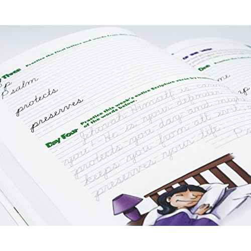 A Reason For Cursive Handwriting Workbook & Teacher Guidebook Level E, Grade 5 - Kids Writing Practice Books for 5th Graders & Beginners - Penmanship Workbooks for Homeschooling & Practicing