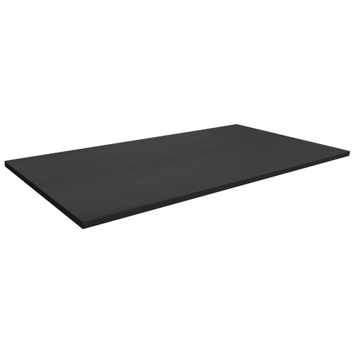 Mount-It! Tabletop for Standing Desk, 55" Wide, 29" Deep, 1" Thick Heavy-Duty Black Wood Table Desktop, Solid Single-Piece Surface for Adjustable Height Sit-Stand Desk, Frame and Legs Sold Separately