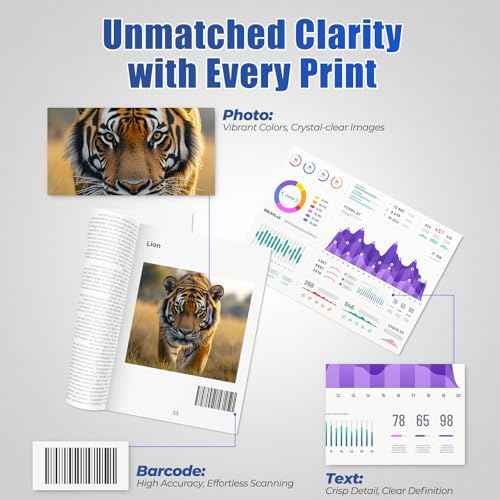 LC404 MFC-J1205W MFC-J1215W Ink Cartridges Compatible for Brother Printer LC404 LC404XL LC-404 Ink Cartridges Works with Printer MFC J1205W J1215W LC 404 XL Ink Cartridge Black Cyan Magenta Yellow