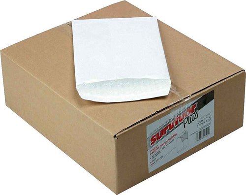 Survivor R7501 DuPont Tyvek Air Bubble Mailer, Self Seal, 6 1/2 x 9 1/2, White (Box of 25)