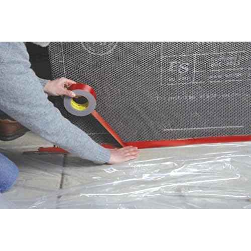 3M Outdoor Masking and Stucco Tape 5959, Red, 48 mm x 41.1 m, 12.0 mil