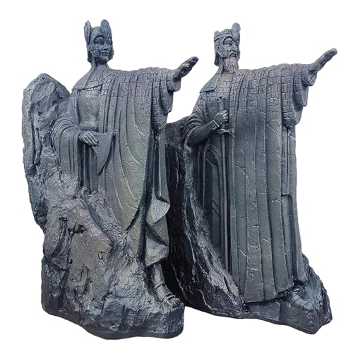 Lord of the Rings Resin Bookends - Decorative Bookshelf Organizer, 9.8 Inch