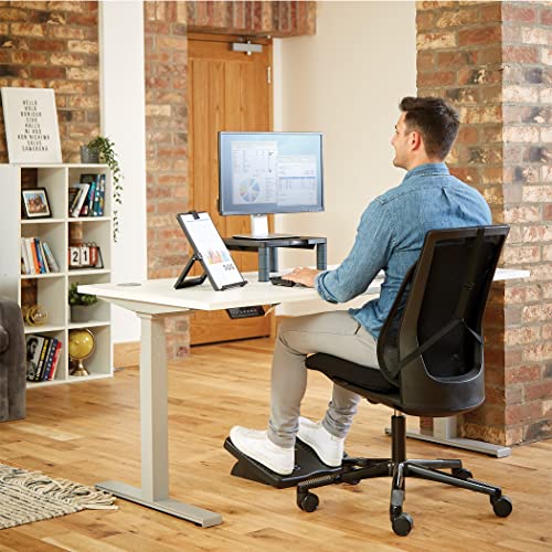 Fellowes Letter Size Non-Magnetic Copyholder, Black (21106), 7.38 x 10.13 x 11.25 inches