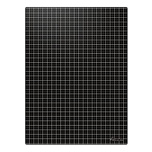 Kyoei WMS-A4-BL Plastic Underlay Writing Mat 11.8 x 8.7 inches Black