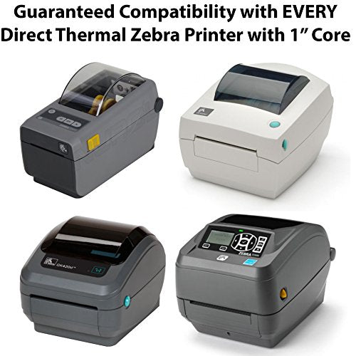 Premium, Extra Sticky 2.25x1.25in Direct Thermal Label 12 Pk. Bulk (12,000) Perforated Top Coated, Self Adhesive Stickers for FNSKU Barcode. Zebra Printer Compatible. Packaging and Shipping Supplies