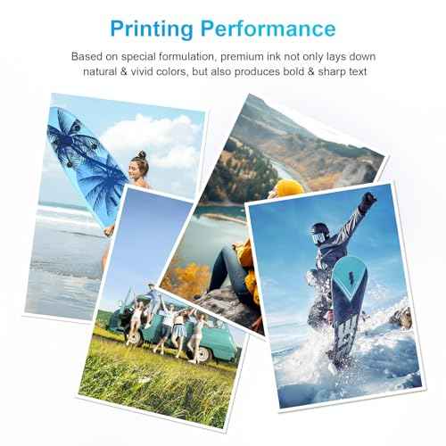 Remanufactured 260XL and 261XL Ink Cartridges Replacement for Canon 260 and 261 Ink Cartridges, PG-260 XL/CL-261 XL Work with Canon Pixma TS6420a TS6400 TR7020a TR7020 TS5320 Printer Ink