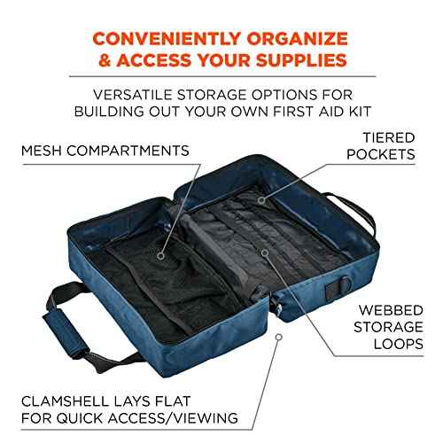 Ergodyne Arsenal 5220 Medic First Responder Trauma Bag, Blue
