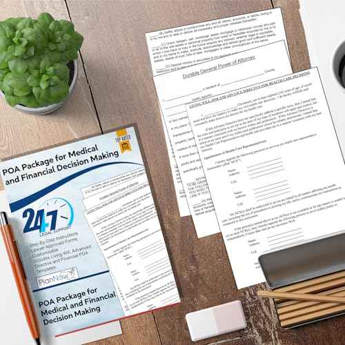 Medical & Financial Power of Attorney Plus Advance Directive Forms - Easy Step-by-Step Instructions Legal Forms Advance Financial & Health Care - Attorney Approved - Live Support
