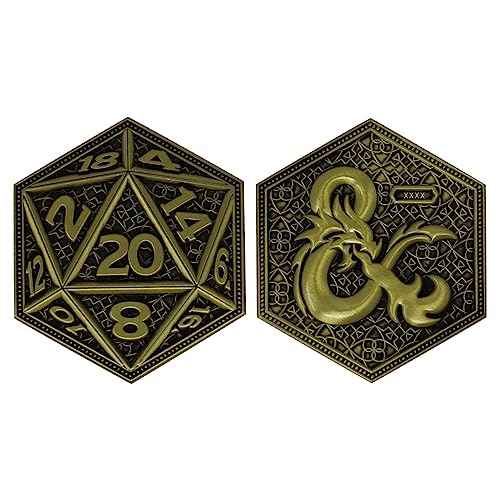 Dungeons & Dragons 20-Sided Die Limited Edition Collector Coin