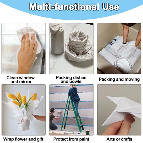 100 Sheets Packing Paper for Moving Shipping, 27”x15”Moving