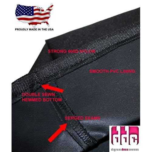 DigitalDeckCovers Printer Dust Cover Compatible with Epson SureColor P5000 / P5070 & Stylus Pro 4900 Plotter Large Format Printers [Antistatic, Water Resistant, Dust-Proof, Heavy Duty Fabric, Black]