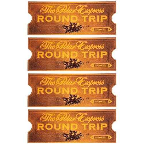 LILYDEAL Polar Exp Round Trip Train Ticket (4)