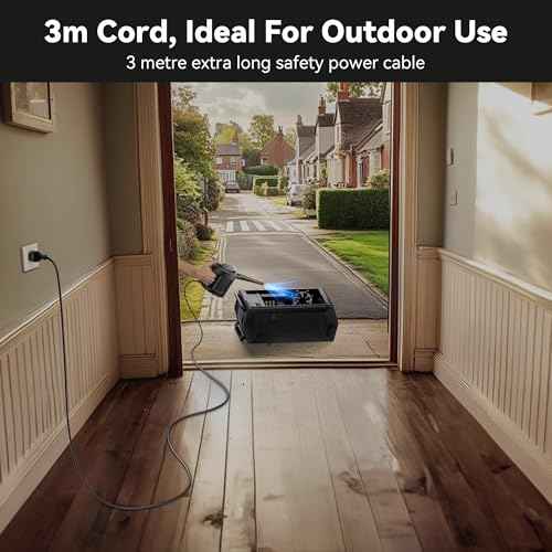 Electric Air Duster 550W ? Powerful Compressed Air Blower for PC, Laptop, Electronics, Home Cleaning ? Replaces Canned Air, Datavac Alternative