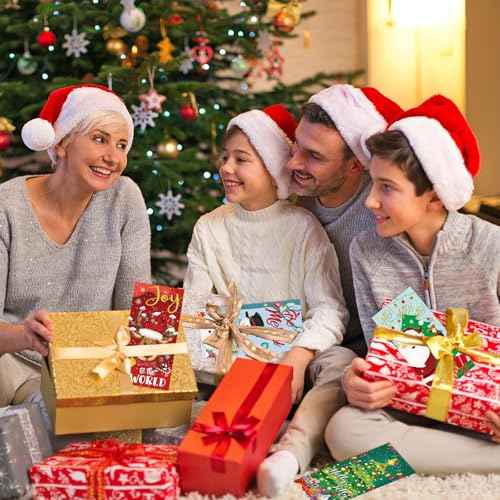 30 Pack Christmas Money Holders for Cash Gift Set,Christmas Money Cards with Envelopes,Cash Gift Card Holders,6 Design