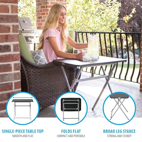 Lifetime 30-Inch Folding Utility Table - Portable Work & Dining Surface