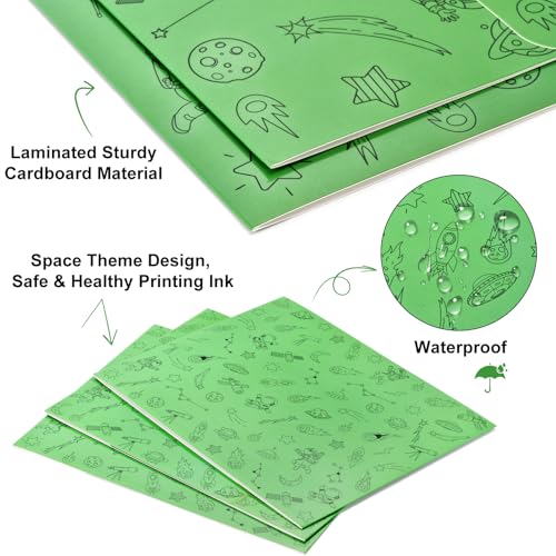 Ubenic 24-Pack Desk Dividers for Students – Privacy Shields for Classrooms, Foldable Cardboard Table Folders