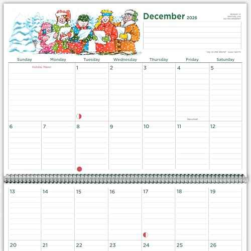 More Time Moms Family Organizer & Calendar, 2026 (15x22 Inches) - September 2025 to December 2026 - Larger & More Space for in-Depth Planning - Includes Over 500 Stickers, 16 Months, & Much More