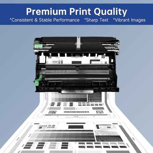 DR730 Drum Unit Replacement for Brother DR730 DR-730 Drum Unit Compatible with HL-L2350DW HL-L2395DW HL-L2390DW HL-L2370DWXL DCP-L2550DW MFC-L2750DW MFC-L2710DW Brother Mono Laser Printers