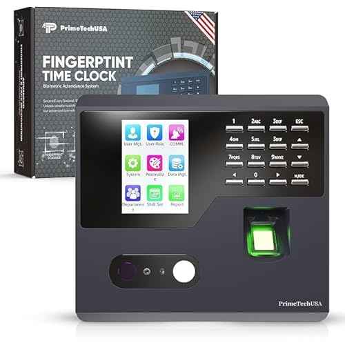 Time Clock for Small Business | No Monthly Fees Clock in Machine for Employees | T150 Time Card Machine | Time Clock Punch Machine | Timeclocks Small Business | Easy Employee Reporting!