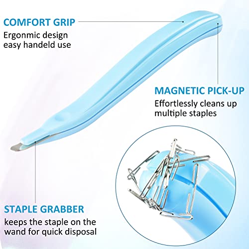 ZZTX Magnetic Staple Remover 3 Pack - Efficient, Durable Office & Home Staple Pullers