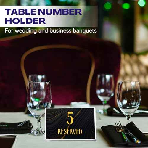 50 Pack Acrylic Sign Holder 4x6 Bulk Slanted Back Acrylic Holder Clear Plastic Picture Frames 4x6 Plastic Paper Sign Holders Clear Tabletop Stands for Display for Office, Home, Restaurant