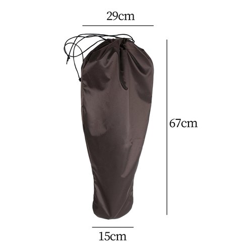 Generic Portable Violin Bag for Dust Protection, Musical Instrument Carrying Case, Coffee
