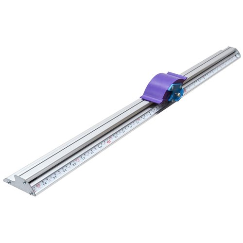 Teinfice 27 1/2" Manual Paper Cutter with Dual Measurement Ruler, Sliding Trimmer for Foam Board, Photos, PVC Film & PET Sheets, 30 Spare Blades Included