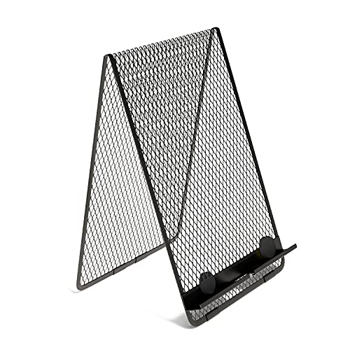 TRU RED 2-Pack Magnetic Document Stand with Lip, Matte Black