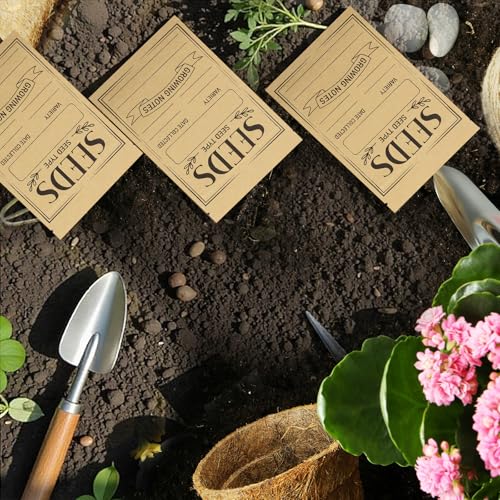 150Pcs Seed Envelopes 2.75 x 3.74 Inches Resealable Storage Packets
