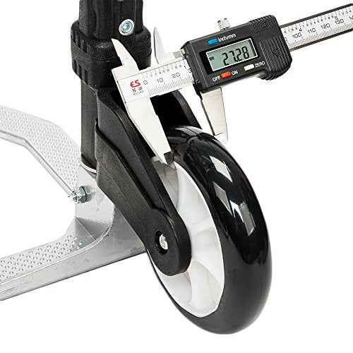 Folding Hand Truck Dolly, Aluminum Portable Foldable Dolly Cart, 200 lbs Capacity Collapsible Hand Cart with Wheels, Ideal for Shoping, Office, Travel, Moving, Black