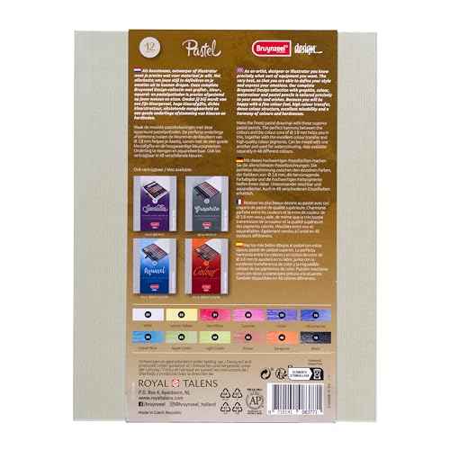 «¿?«ì«󫹫¸«ã«ѫó(Talens Japan) Bruynzeel 12 Colors Set of 12 Pastel Pencils