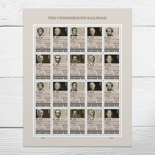 USPS Underground Railroad 2024 Forever Postage Stamps Sheet of 20 - Commemorative Collectible