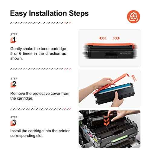 v4ink TN436 Black Compatible Toner Cartridge Replacement for Brother TN436 TN-436 Works with Brother HL-L8360CDW HL-L9310CDW HL-L8260CDW MFC-L9570CDW MFC-L8610CDW MFC-L8900CDW HL-L8360CDWT 2-Pack