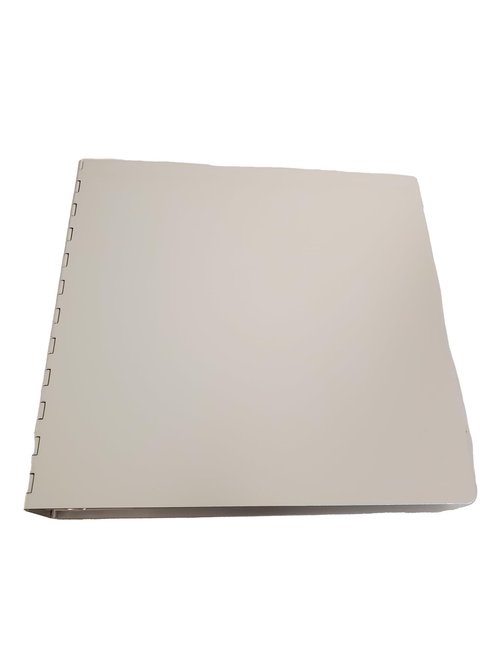 Posse Box - 3-Ring 2" Binder RD-29 · Anodized Aluminum Silver · 11-5/8" x 10-1/4" x 2-2/8" · Storage Organizer